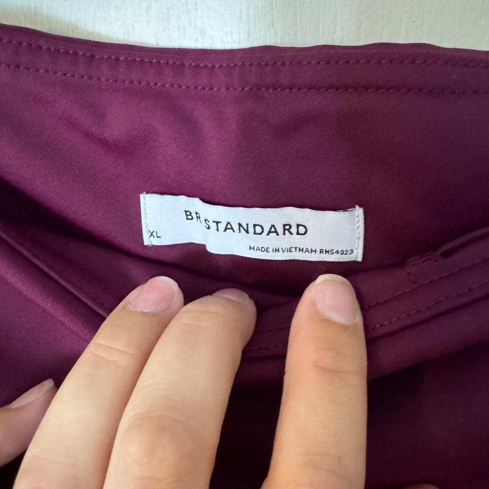 Banana Republic purple athletic pants size XL - Picture 3 of 5